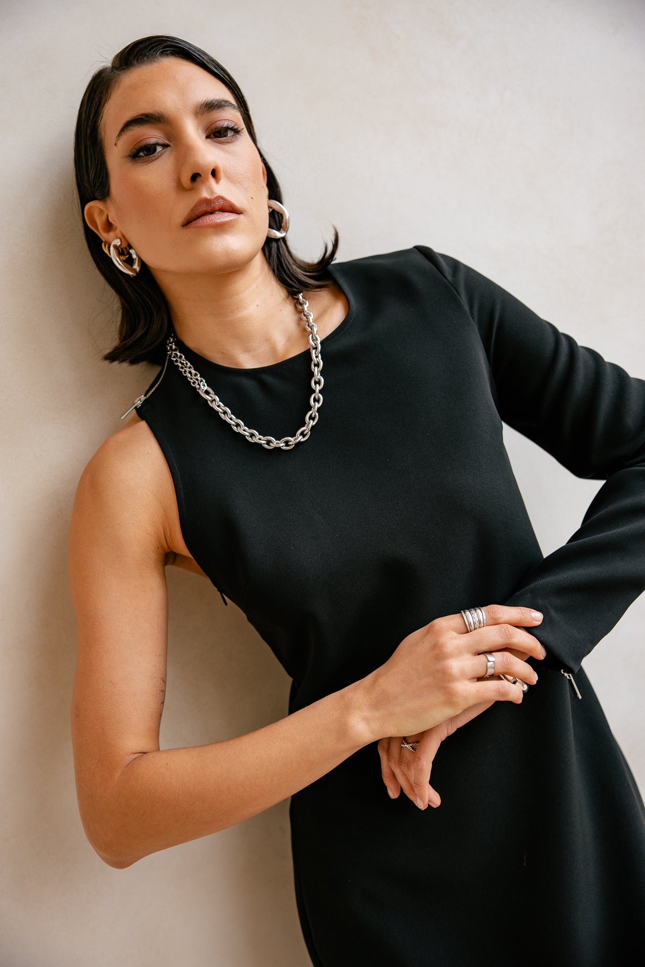 
              

Vestido asimétrico Mujer Rassoa black | Freeman T. Porter
            