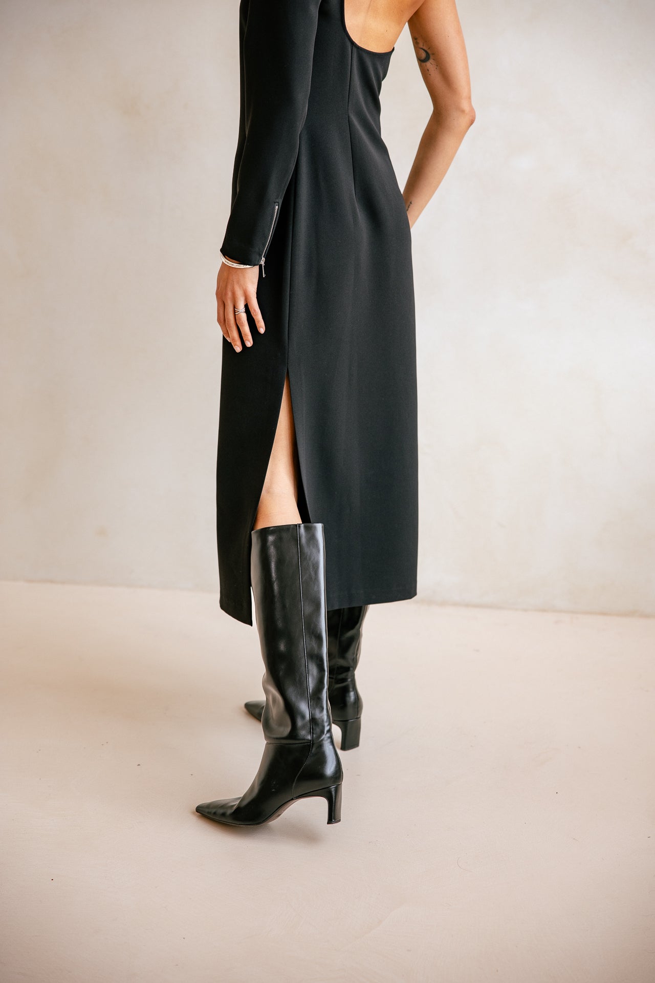 

Robe asymétrique Femme Rassoa black | Freeman T. Porter