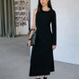 

Robe asymétrique Mujer Rassoa black | Freeman T. Porter