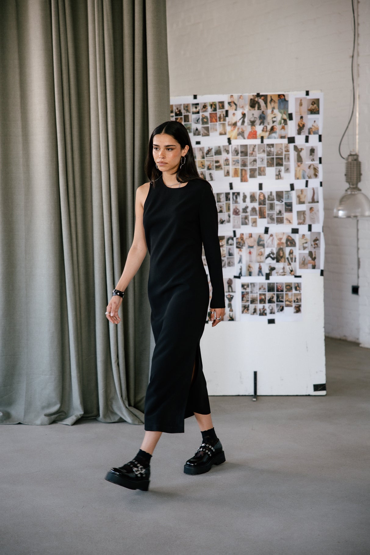 

Robe asymétrique Mujer Rassoa black | Freeman T. Porter