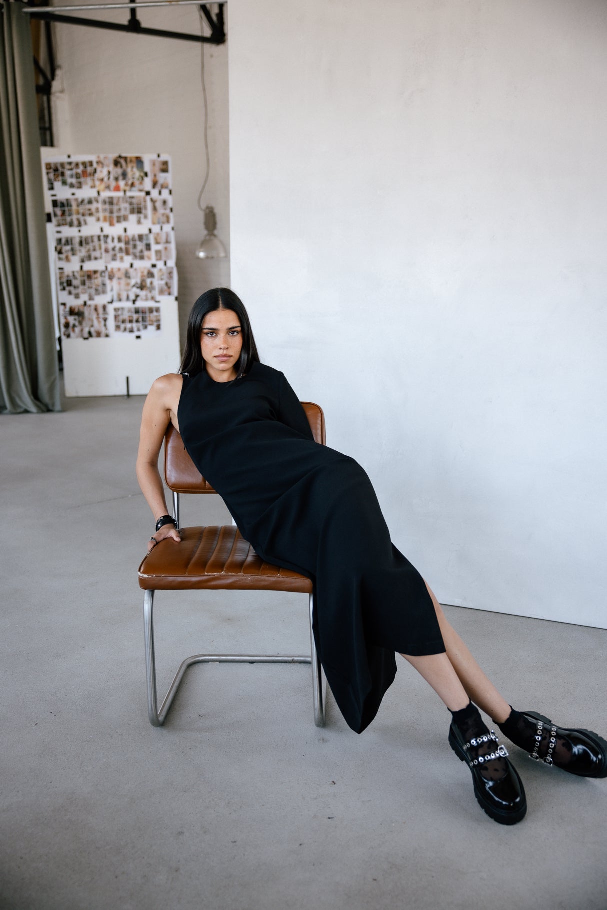 

Robe asymétrique Mujer Rassoa black | Freeman T. Porter