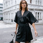 

Robe kimono Mujer Runetti Embroidery black | Freeman T. Porter