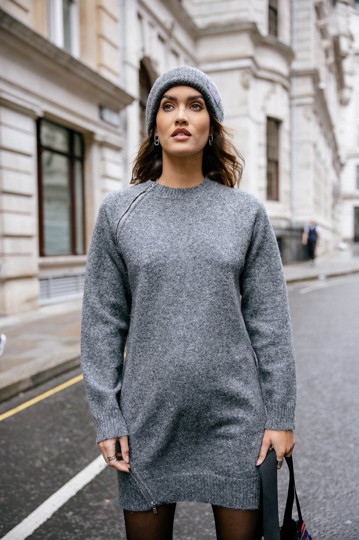 

Robe droite en maille Femme Robby anthra | Freeman T. Porter