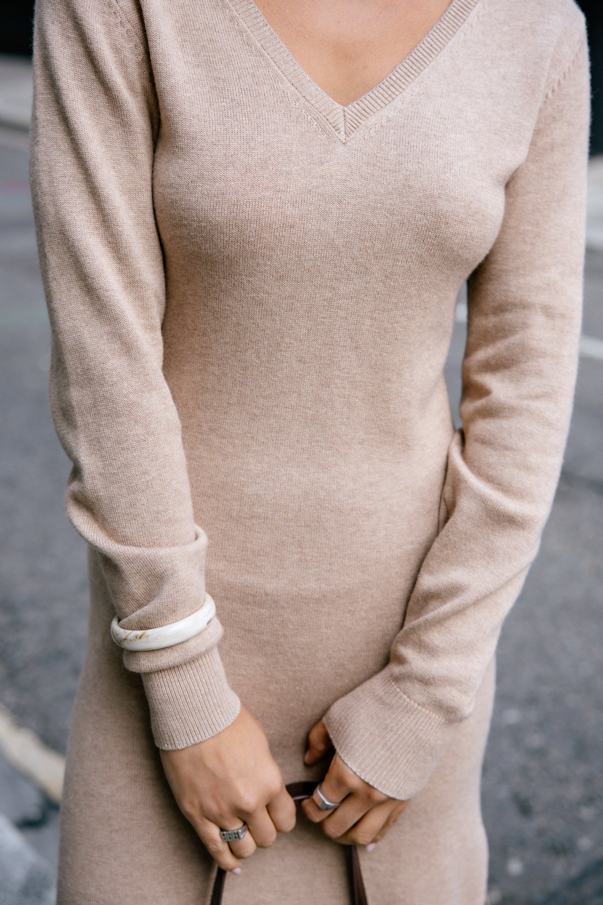 

Robe en maille Femme Reema irish cream | Freeman T. Porter