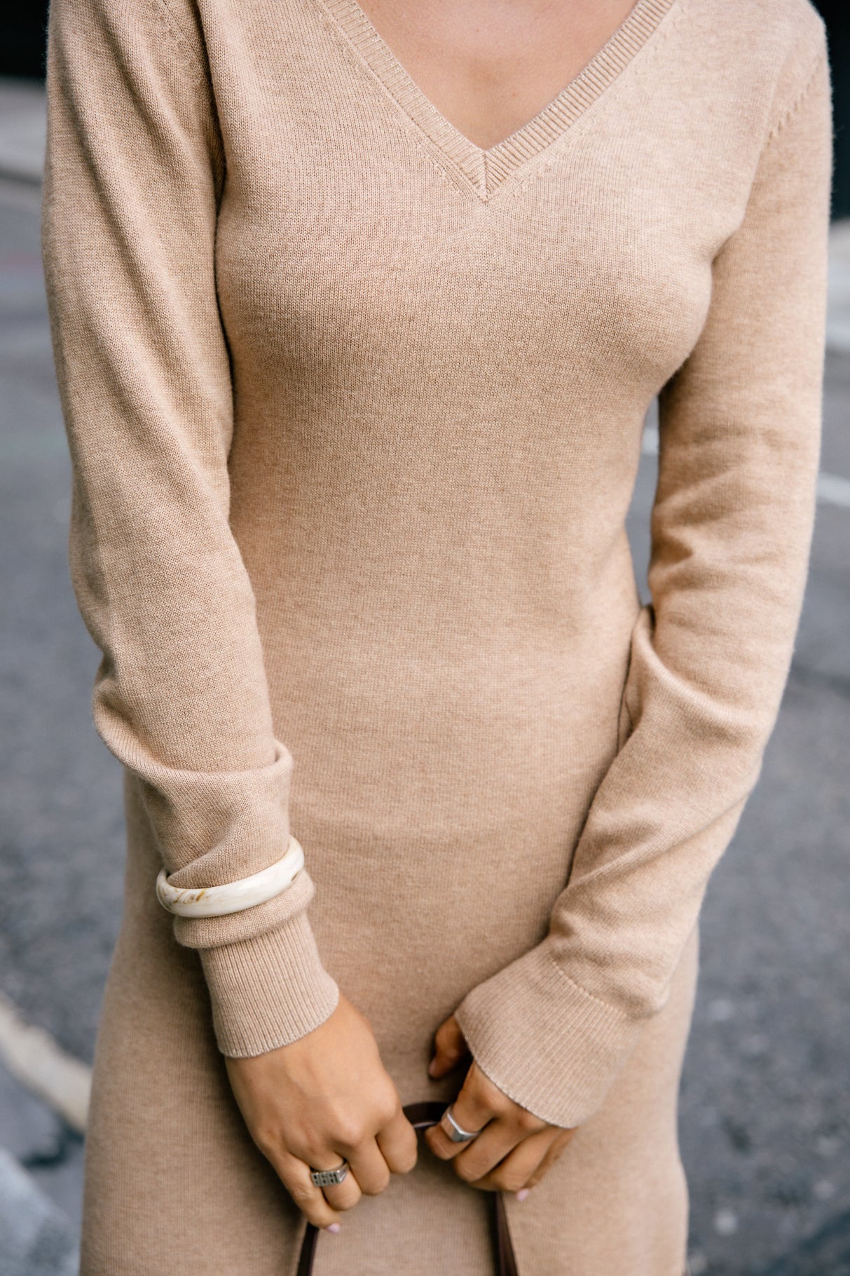 

Robe en maille Femme Reema irish cream | Freeman T. Porter