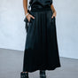 

Jupe longue fluide Femme Jendale Silk black | Freeman T. Porter
