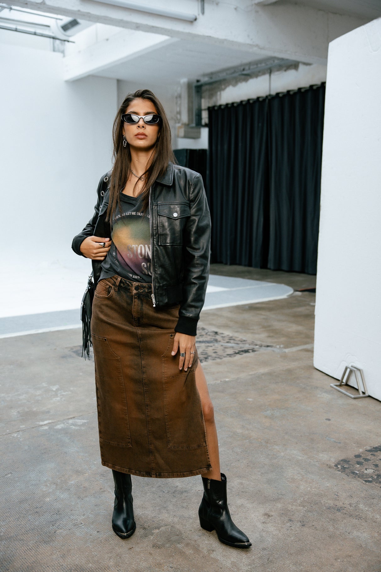
              

Jupe longue Femme Carla Worker belgrad | Freeman T. Porter
            