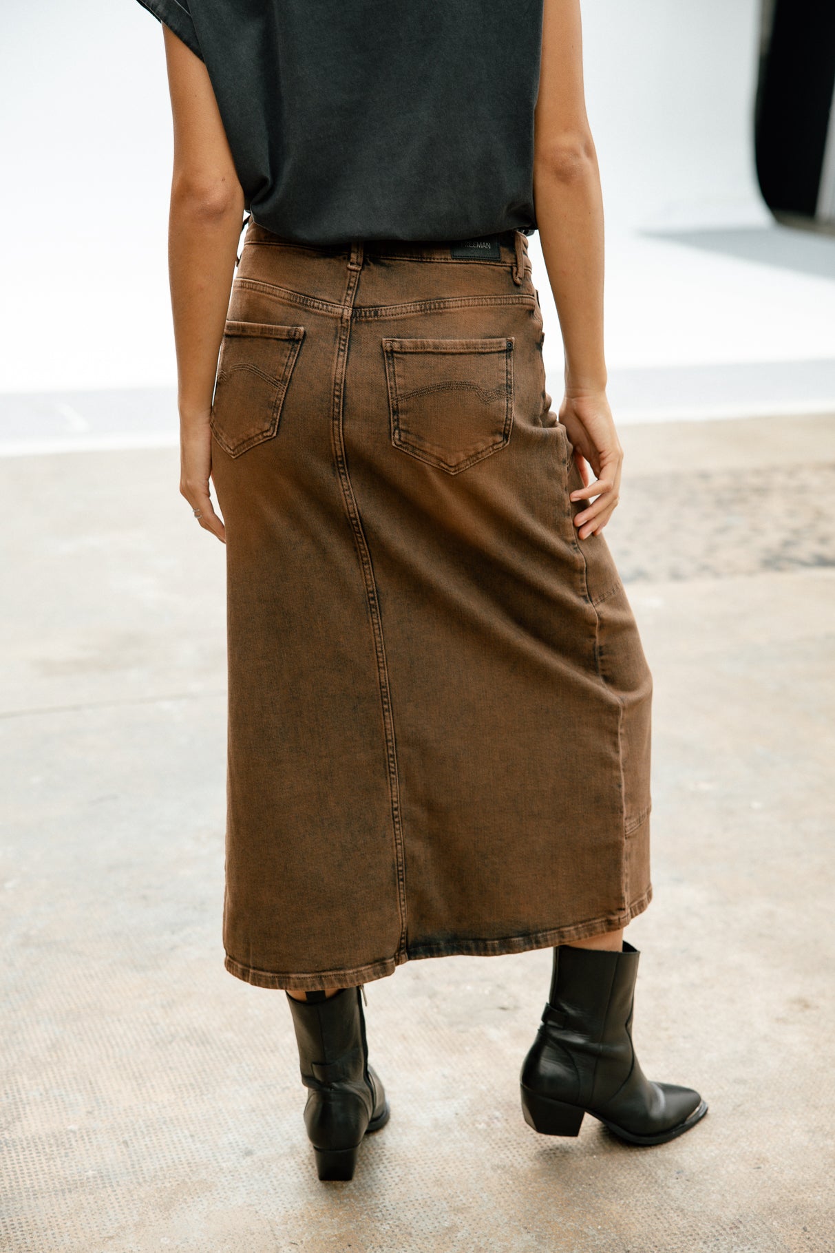 

Jupe longue Femme Carla Worker belgrad | Freeman T. Porter
