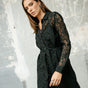 

Robe chemise Femme Ressay Lace black | Freeman T. Porter