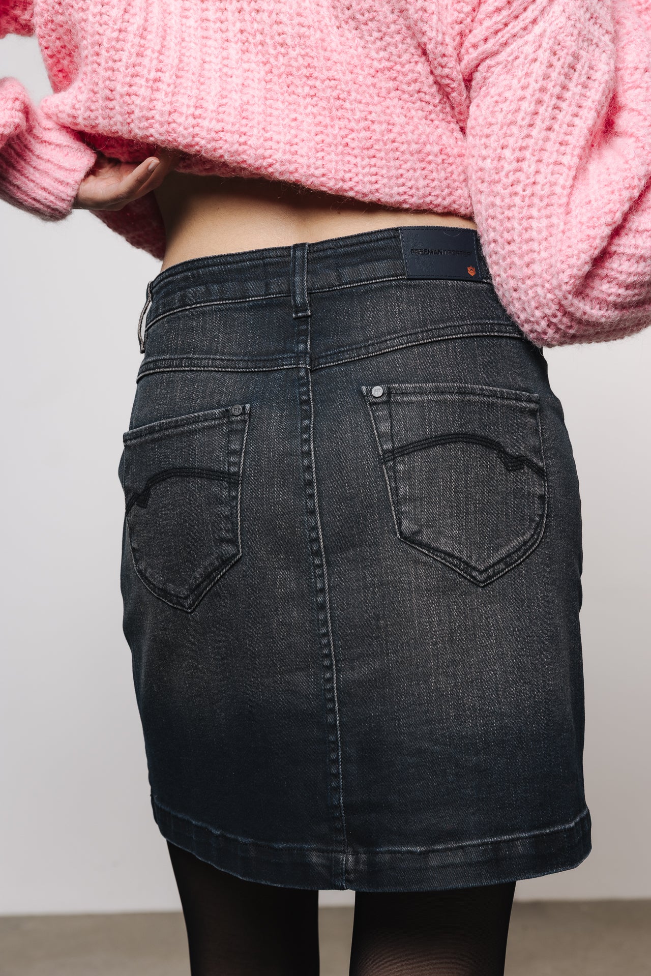 

Jupe avec détails clous  Femme Zelya betro | Freeman T. Porter