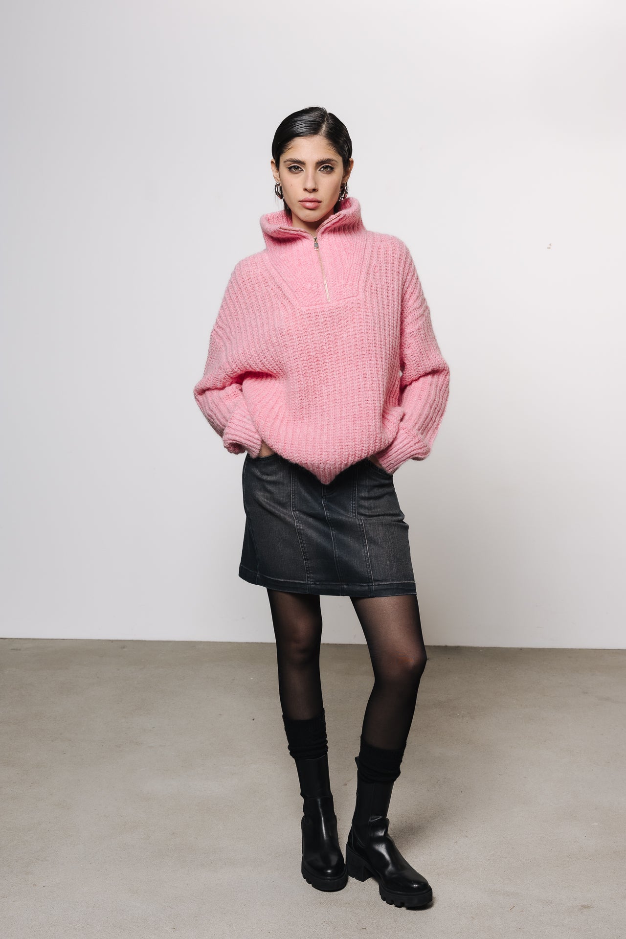 

Jupe avec détails clous  Femme Zelya betro | Freeman T. Porter