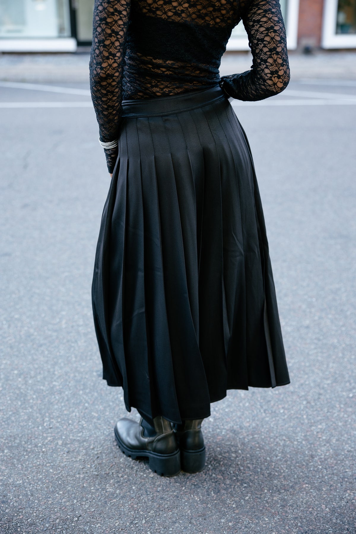 

Jupe asymétrique Femme Jaylo Plain black | Freeman T. Porter
