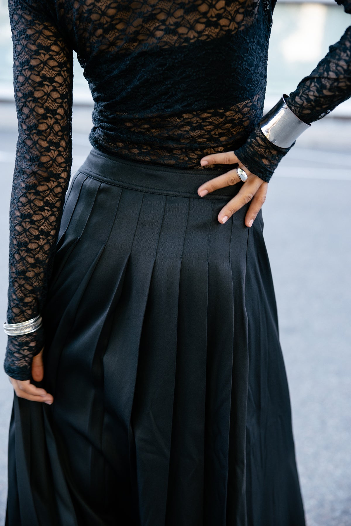 

Jupe asymétrique Femme Jaylo Plain black | Freeman T. Porter