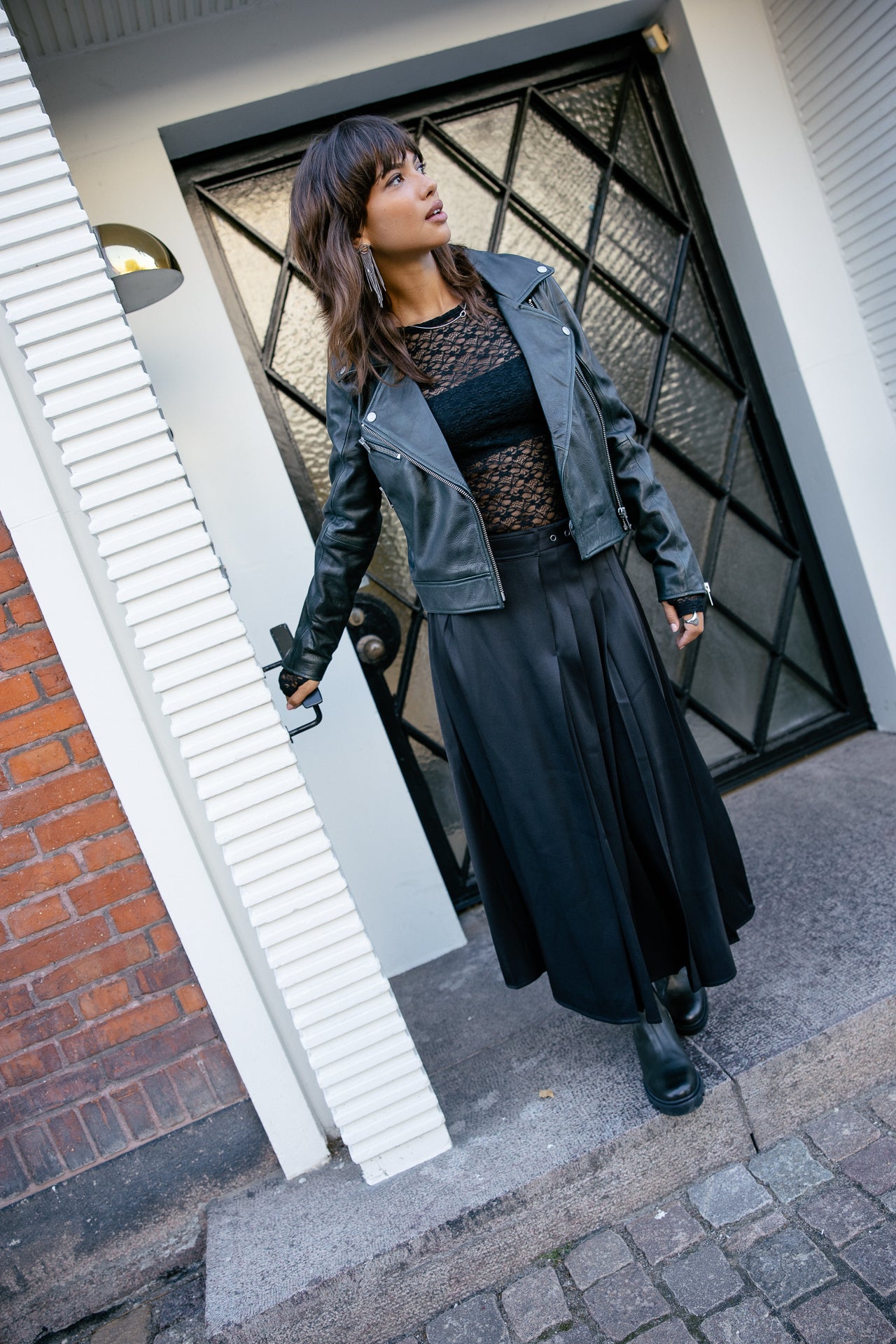 

Jupe asymétrique Femme Jaylo Plain black | Freeman T. Porter