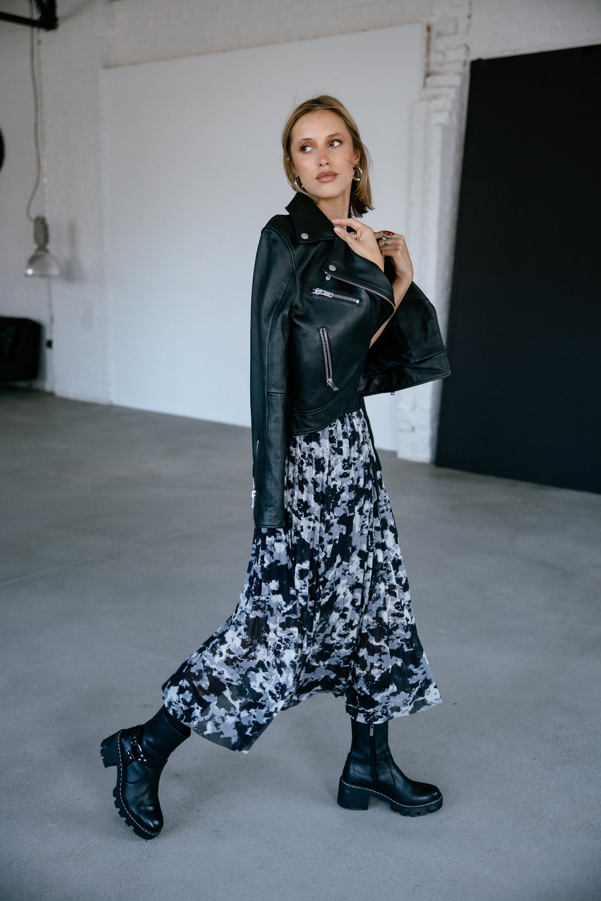 

Jupe plissée Femme Joalie Abstract original | Freeman T. Porter