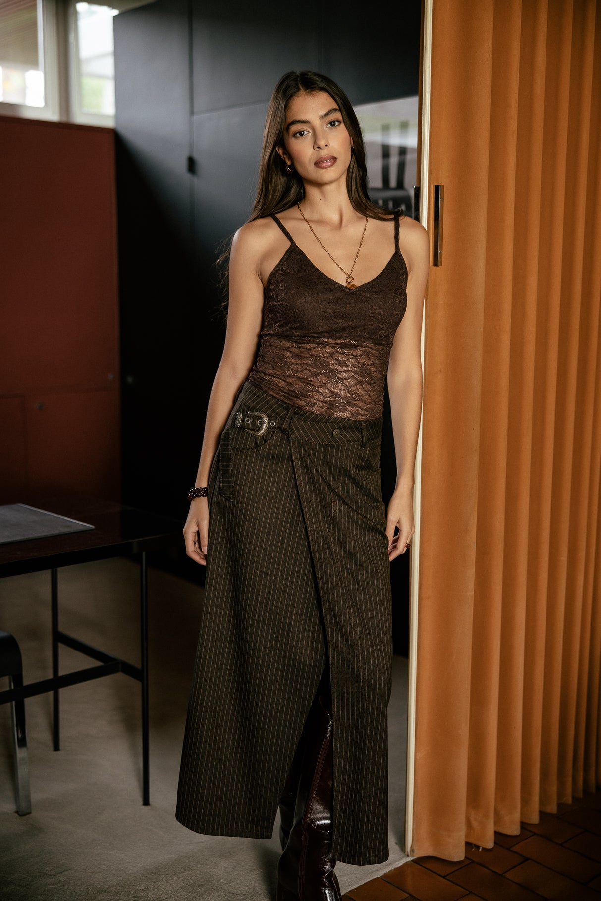 
              

Jupe portefeuille Femme Iraya Dallas chocolate | Freeman T. Porter
            