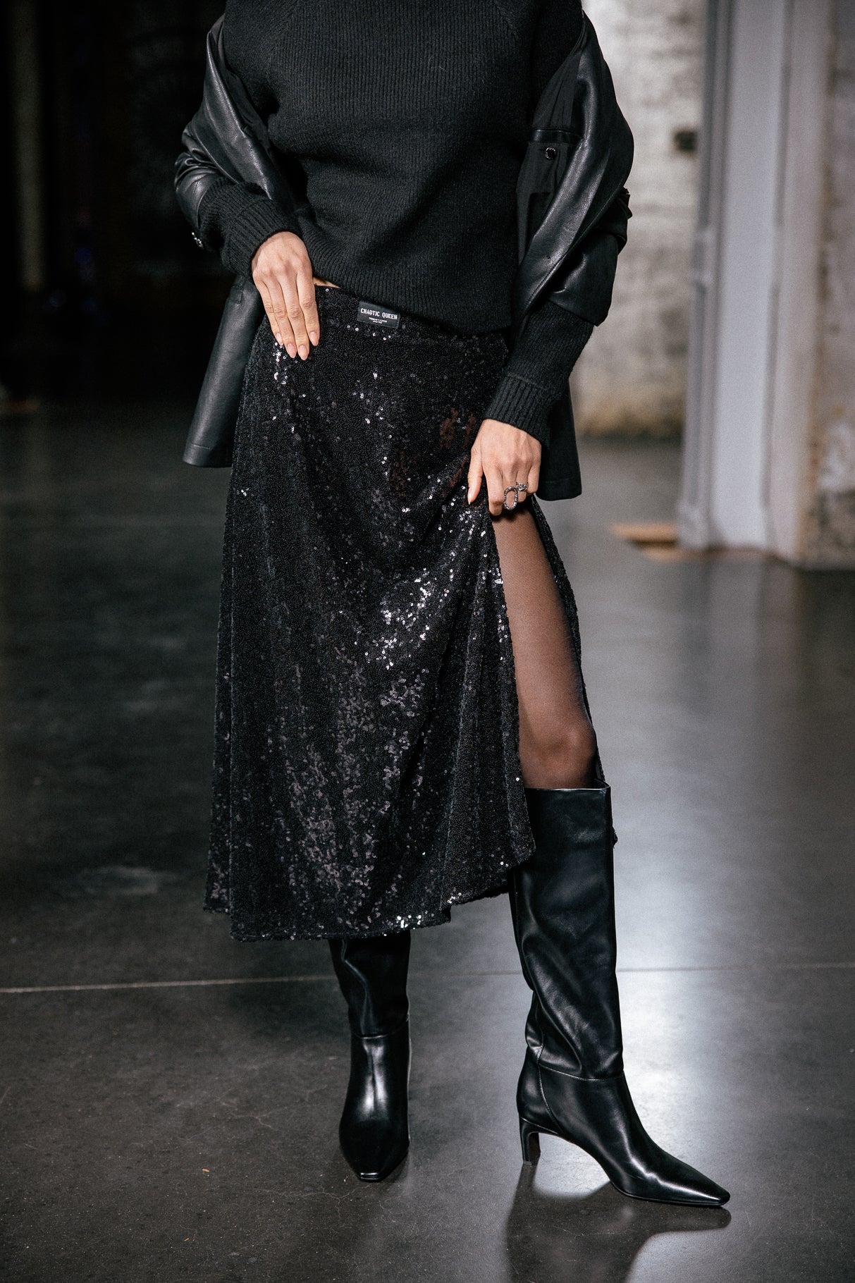   
            

Jupe à sequins Femme Jiny Glittery black | Freeman T. Porter
          