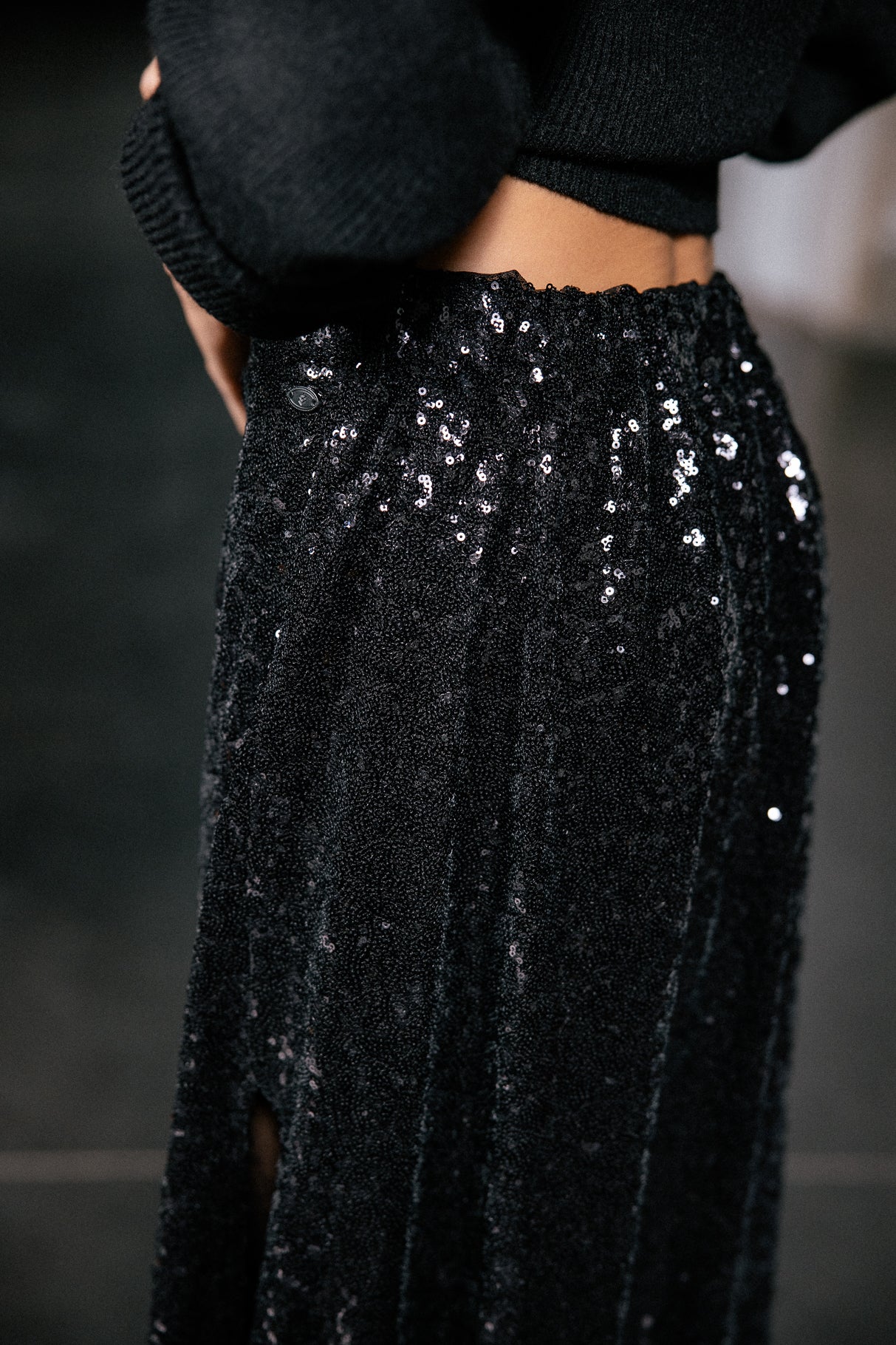 

Sequin skirt Women Jiny Glittery black | Freeman T. Porter