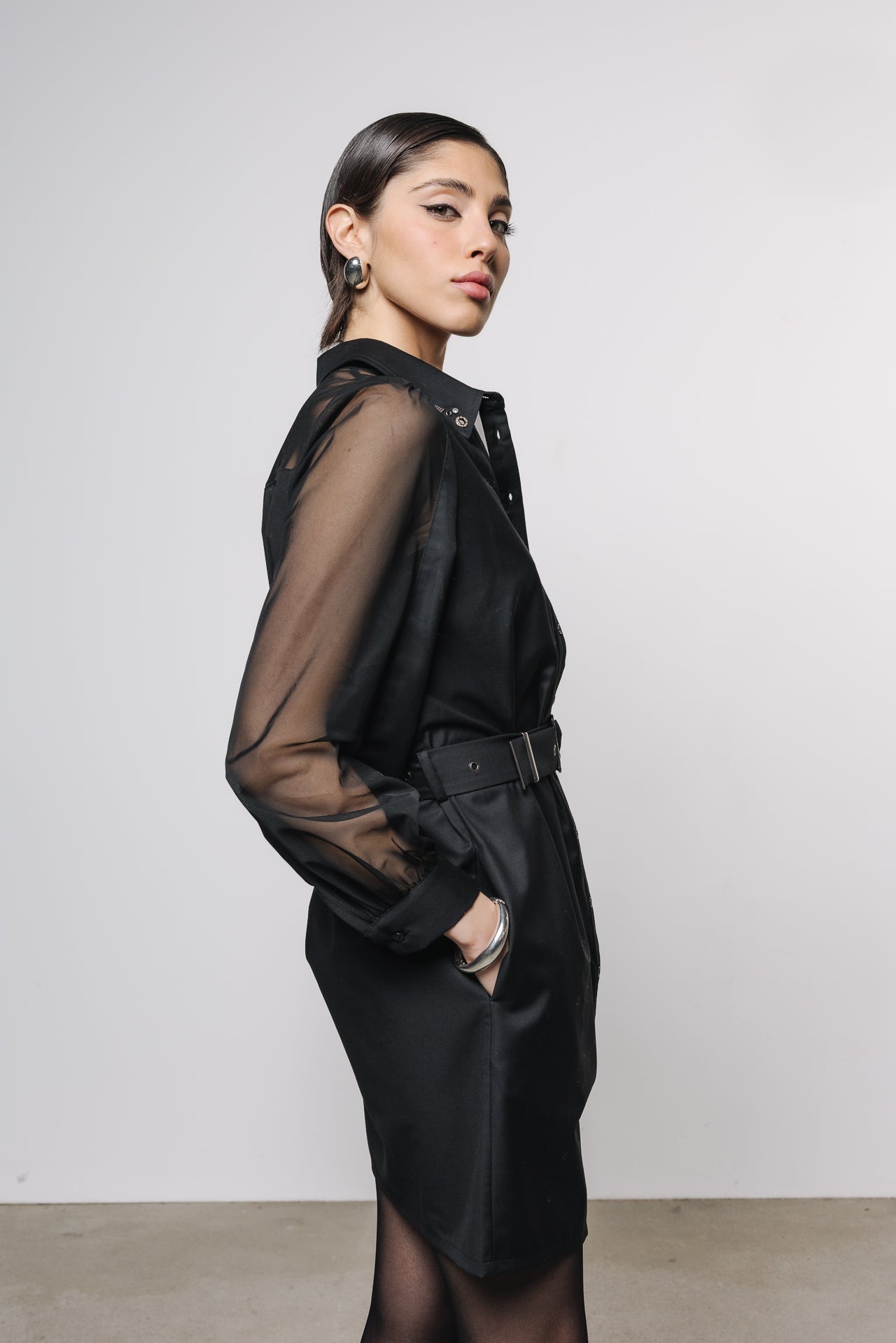 

Robe chemise Femme Ralphine Mix black | Freeman T. Porter