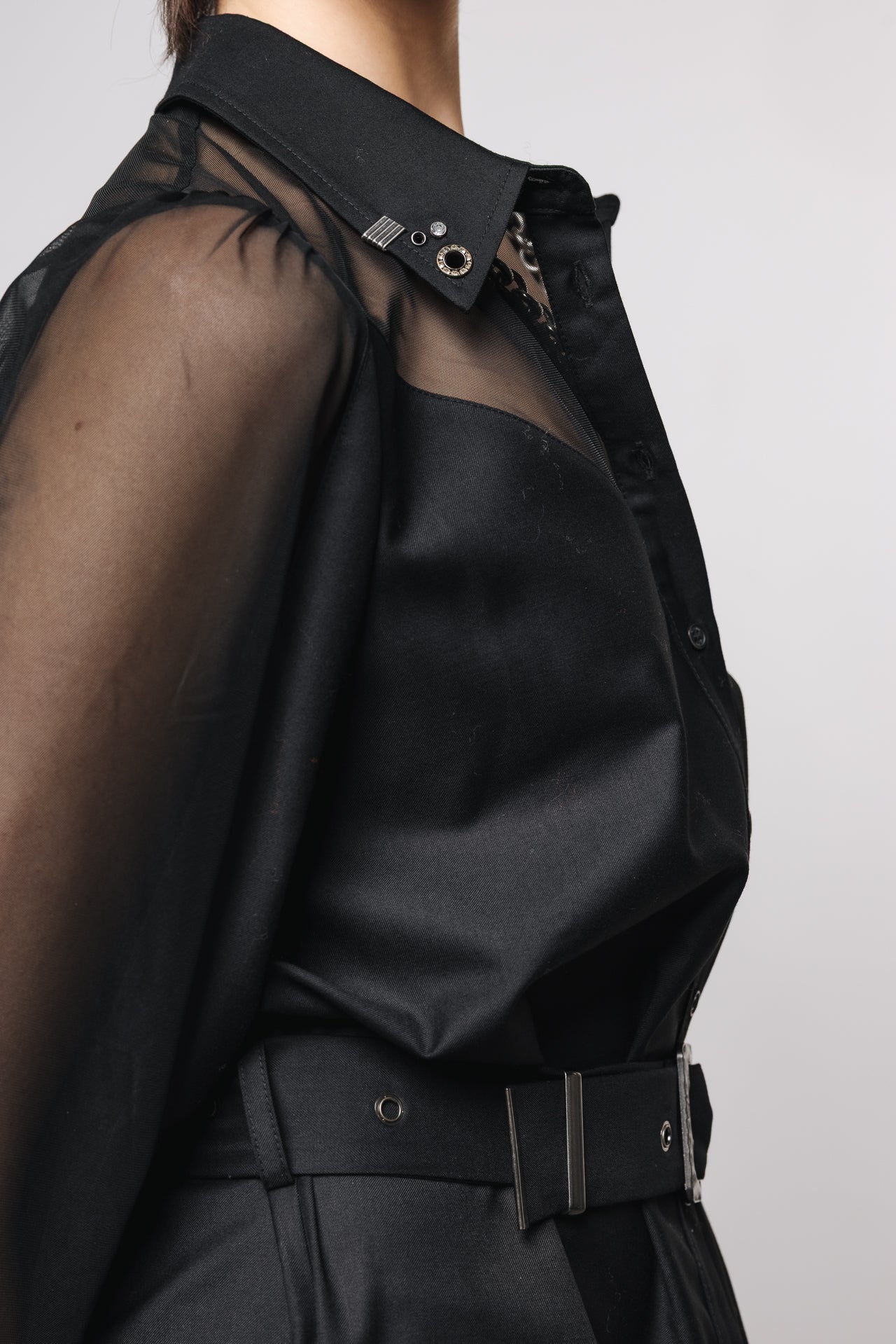 

Robe chemise Femme Ralphine Mix black | Freeman T. Porter