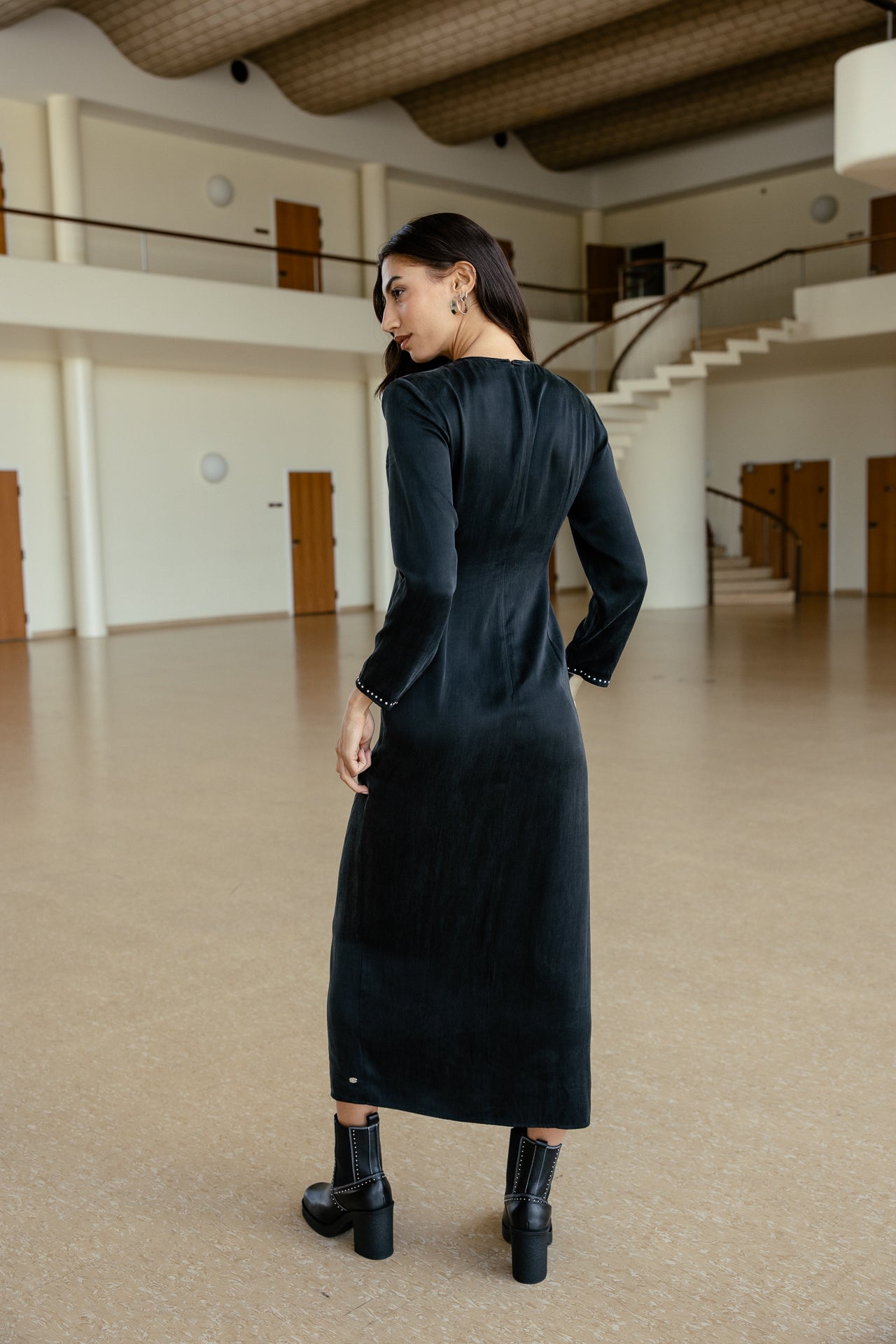 

Overslagjurk Dames Renate Chic black | Freeman T. Porter