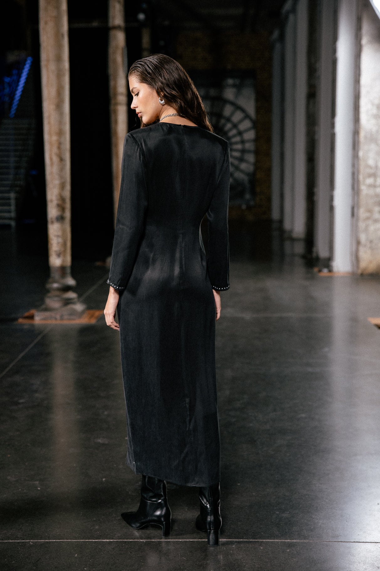 

Robe cache coeur Femme Renate Chic black | Freeman T. Porter