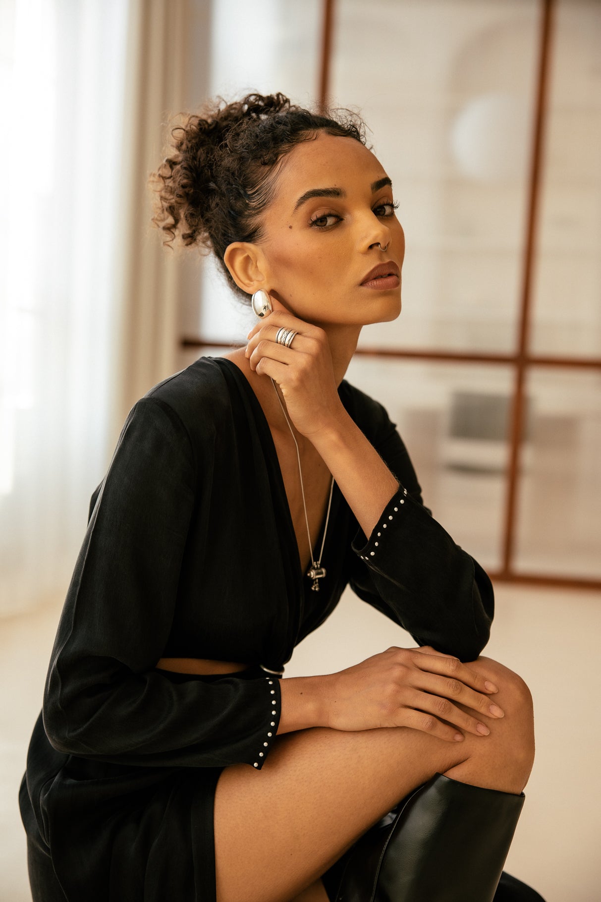 

Wrap dress Women Renate Chic black | Freeman T. Porter