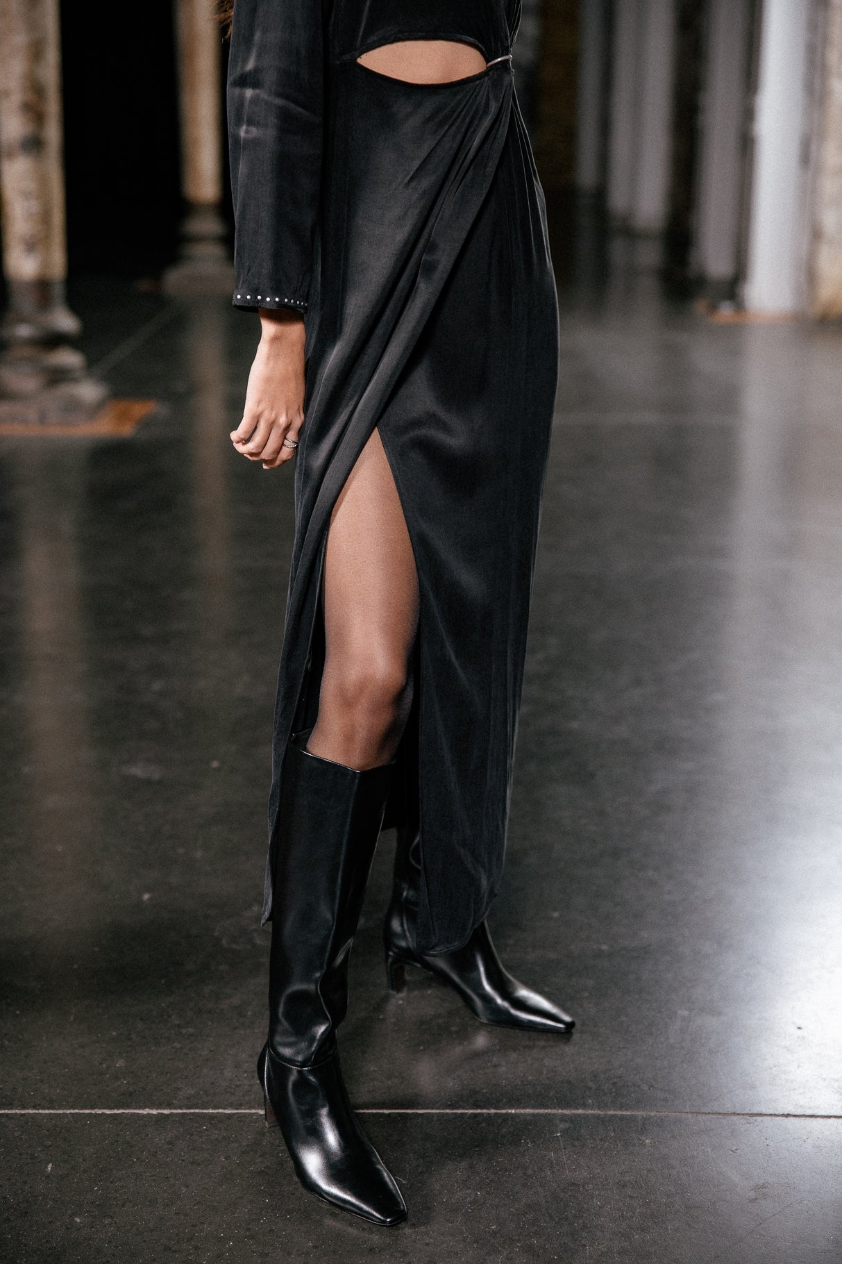 

Robe cache coeur Femme Renate Chic black | Freeman T. Porter