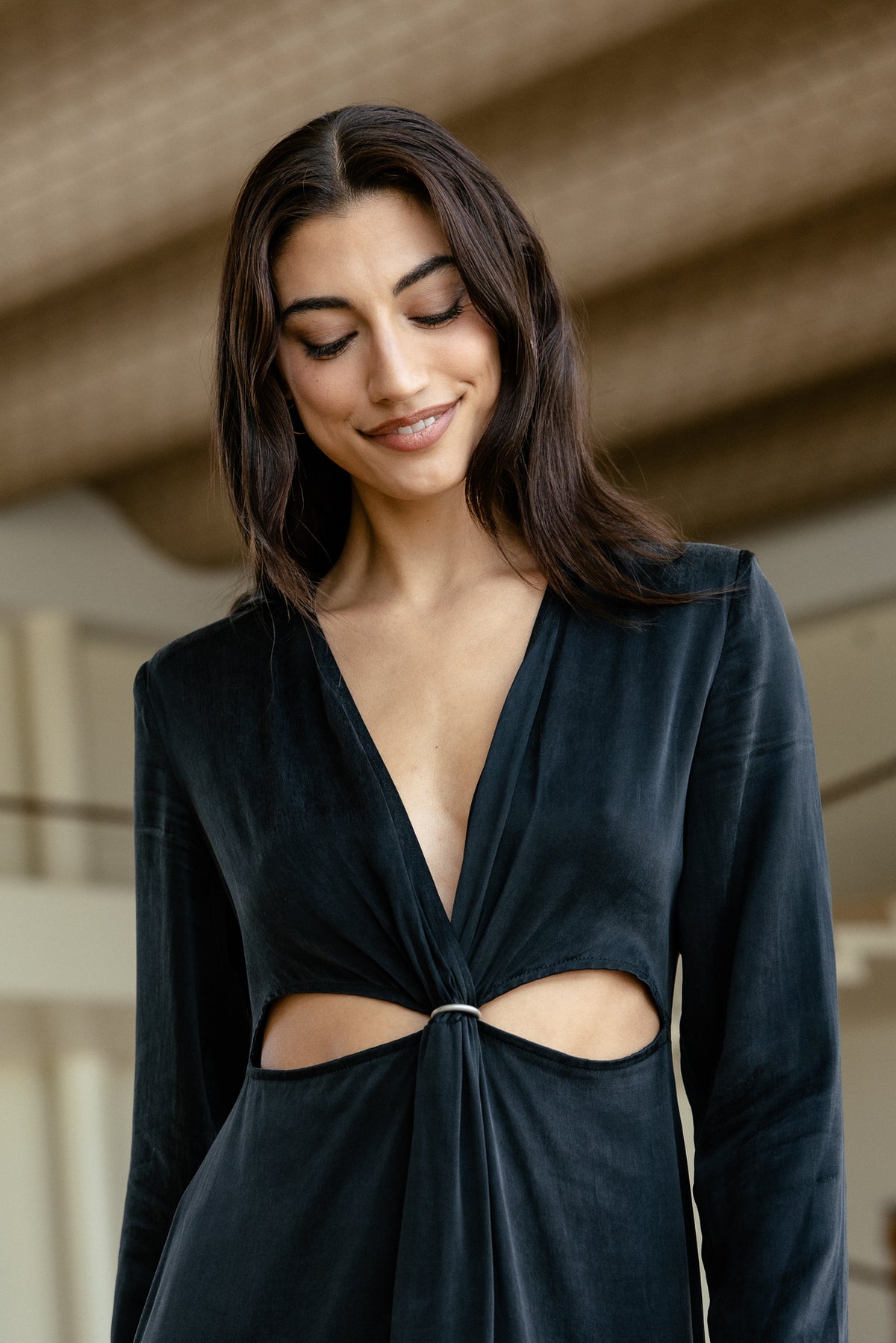 

Overslagjurk Dames Renate Chic black | Freeman T. Porter