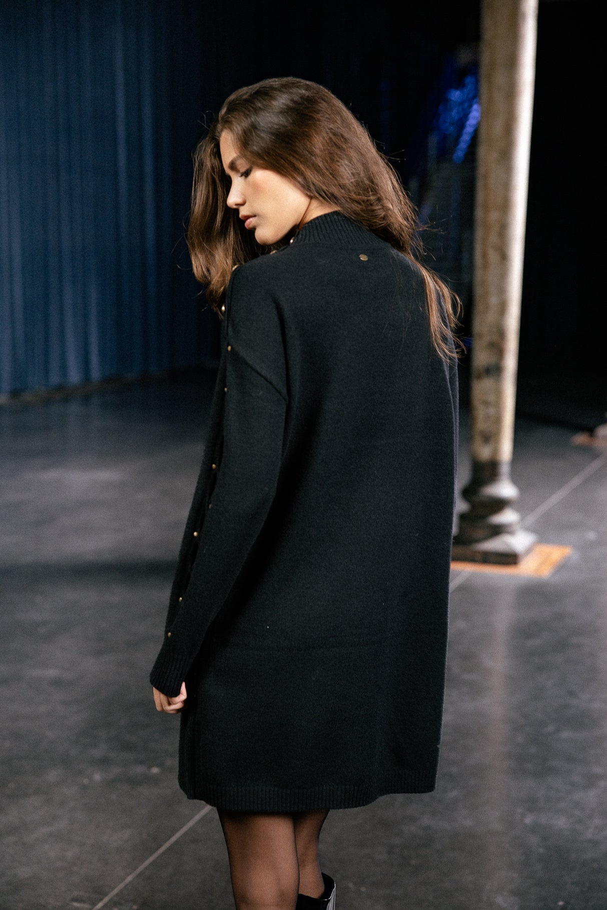 

Knit dress Women Raphaelle black | Freeman T. Porter