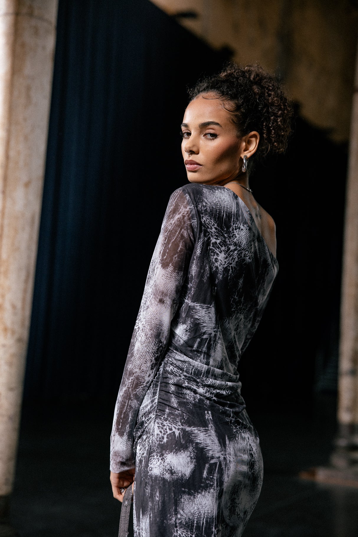 

Asymmetric dress Women Rozima Mix Leo original | Freeman T. Porter