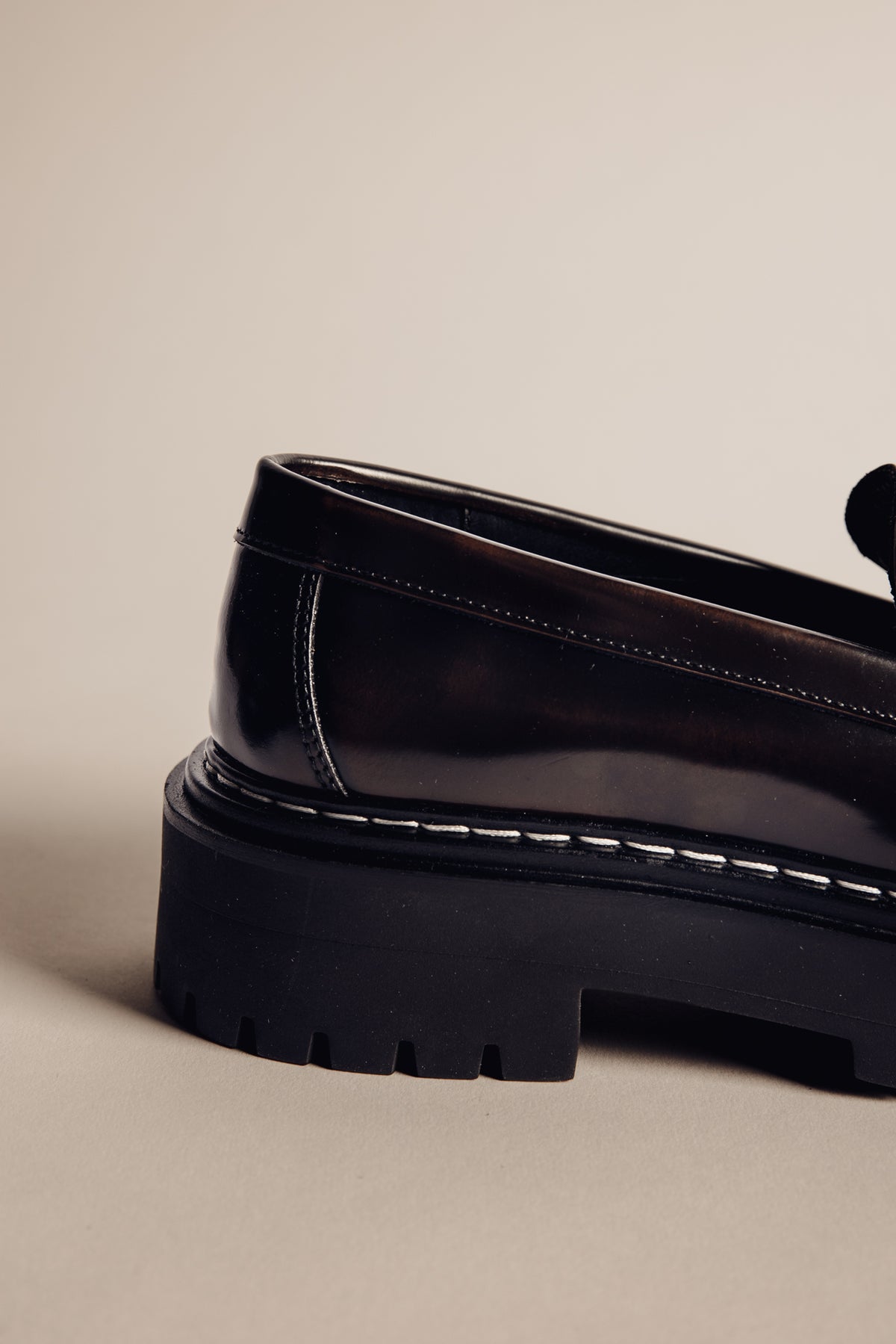 

Mocassim de pele Mulher Cari black ochre | Freeman T. Porter