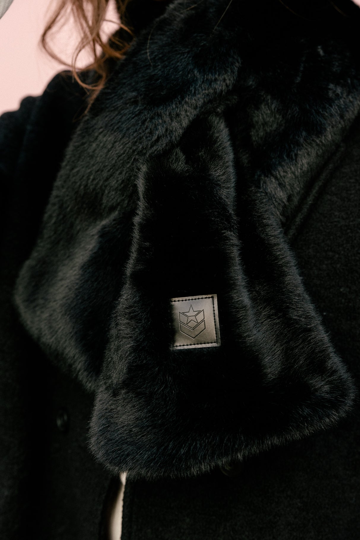 

Scarf  Women Livie Plain Fur black | Freeman T. Porter