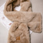 

Écharpe  Femme Livie Plain Fur fauve | Freeman T. Porter