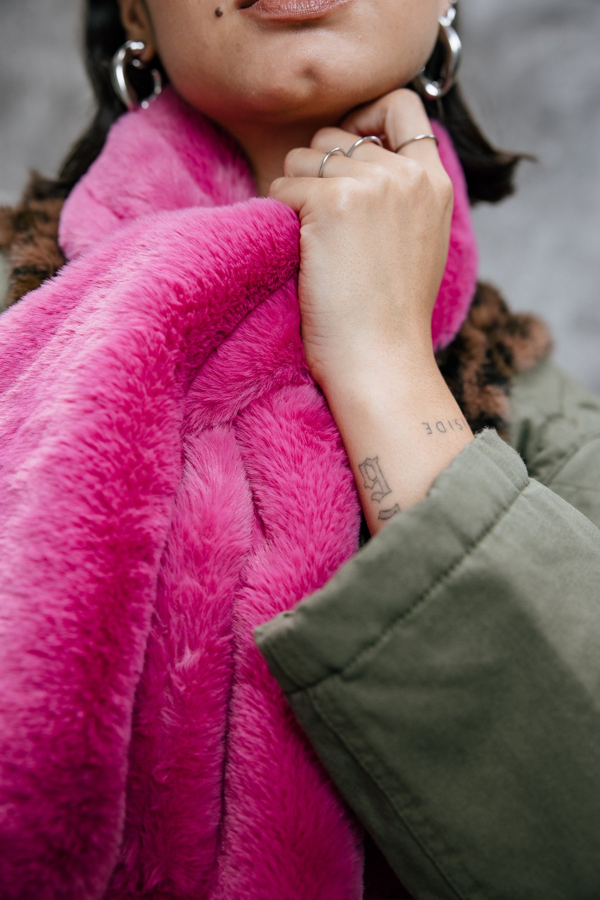

Bufanda de piel sintética Mujer Livie Plain Fur pink | Freeman T. Porter