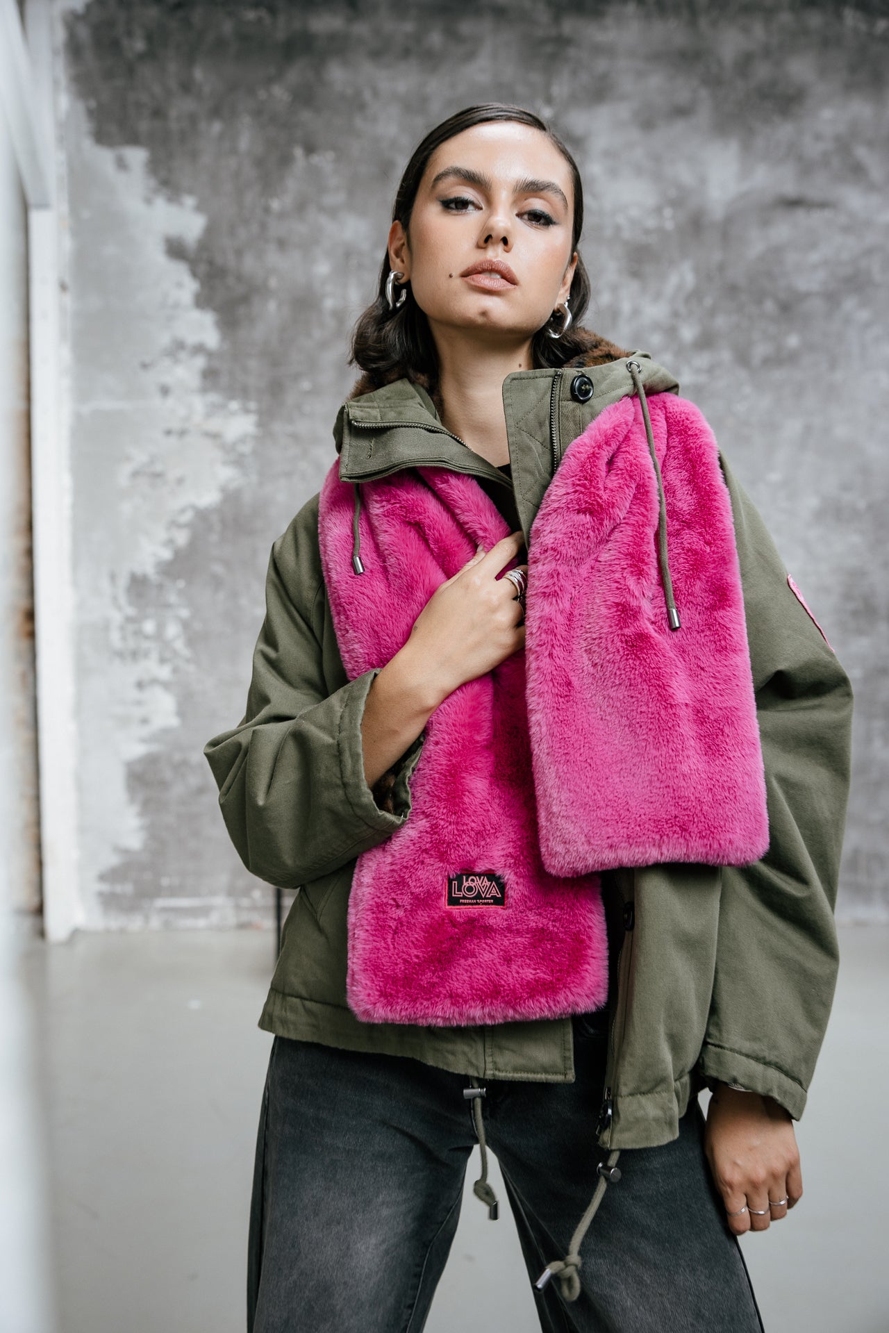 

Bufanda de piel sintética Mujer Livie Plain Fur pink | Freeman T. Porter