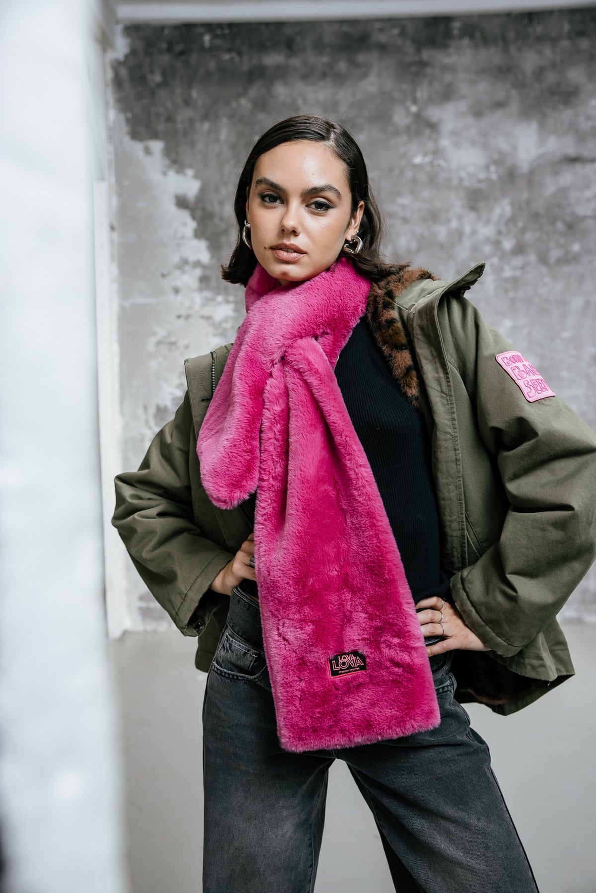 

Bufanda de piel sintética Mujer Livie Plain Fur pink | Freeman T. Porter