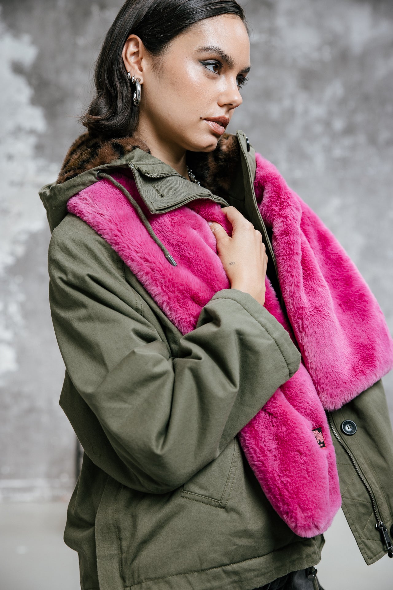 

Bufanda de piel sintética Mujer Livie Plain Fur pink | Freeman T. Porter