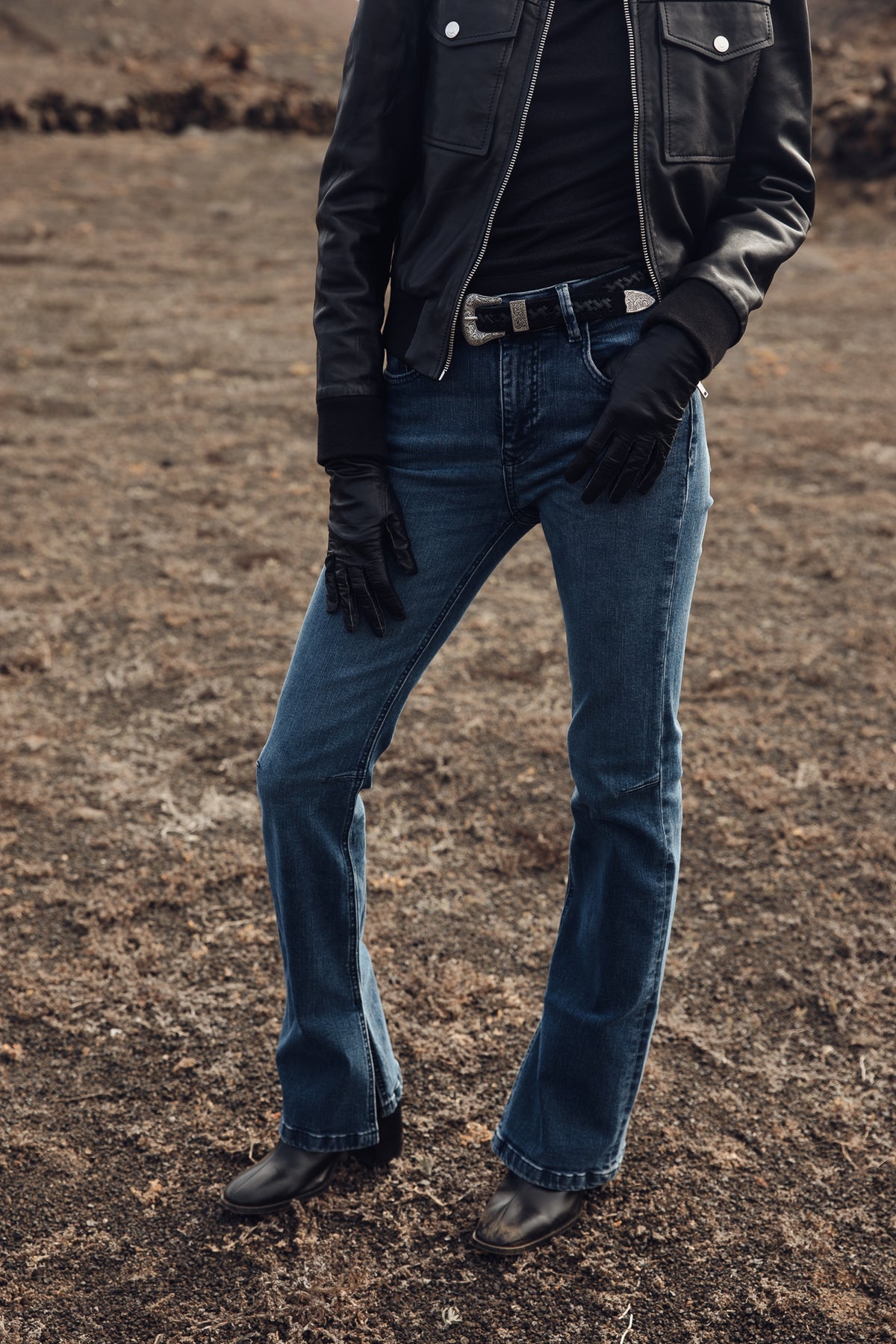 

Leren riem Dames Croya black | Freeman T. Porter