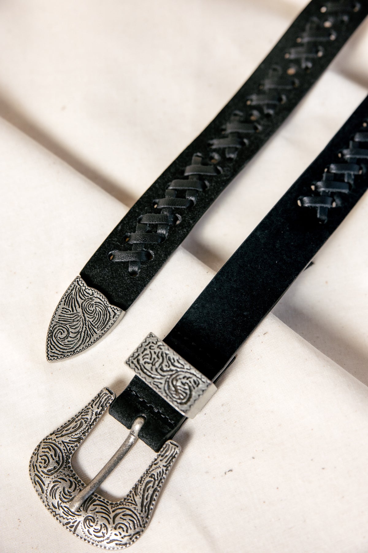 

Cinto de pele Mulher Croya black | Freeman T. Porter