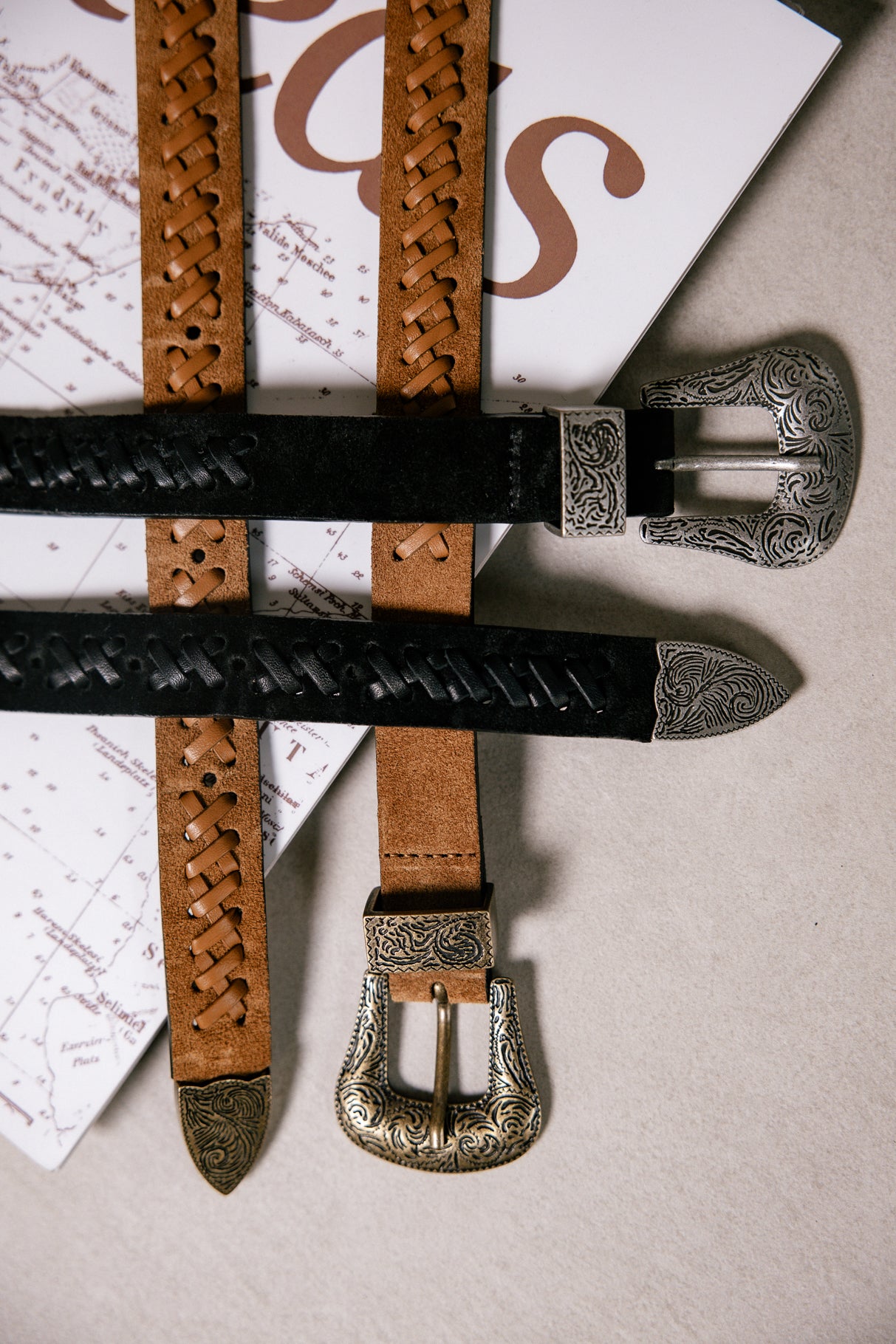 

Ceinture en cuir Femme Croya black | Freeman T. Porter