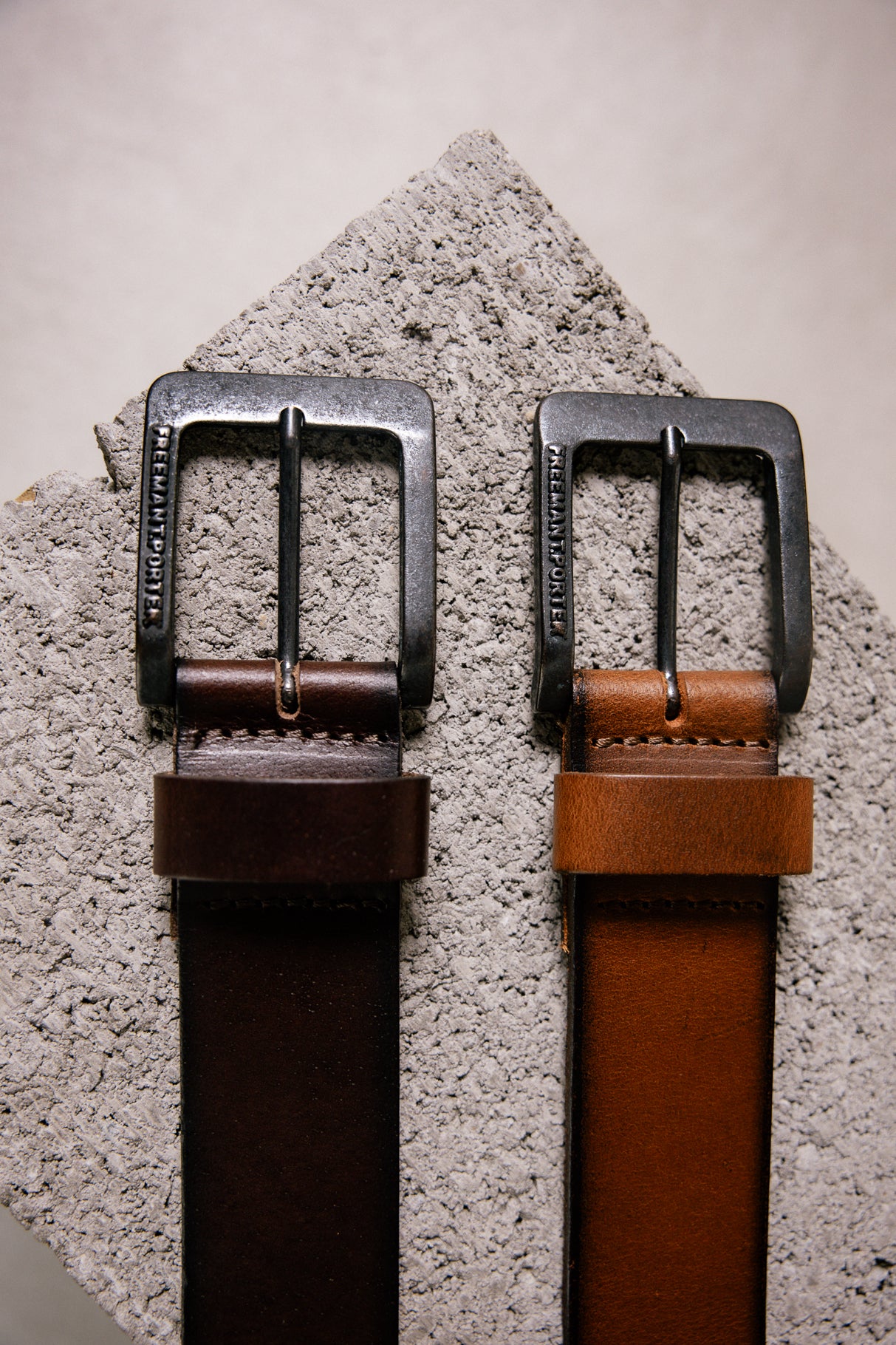 

Ceinture en cuir Femme Riner cognac | Freeman T. Porter