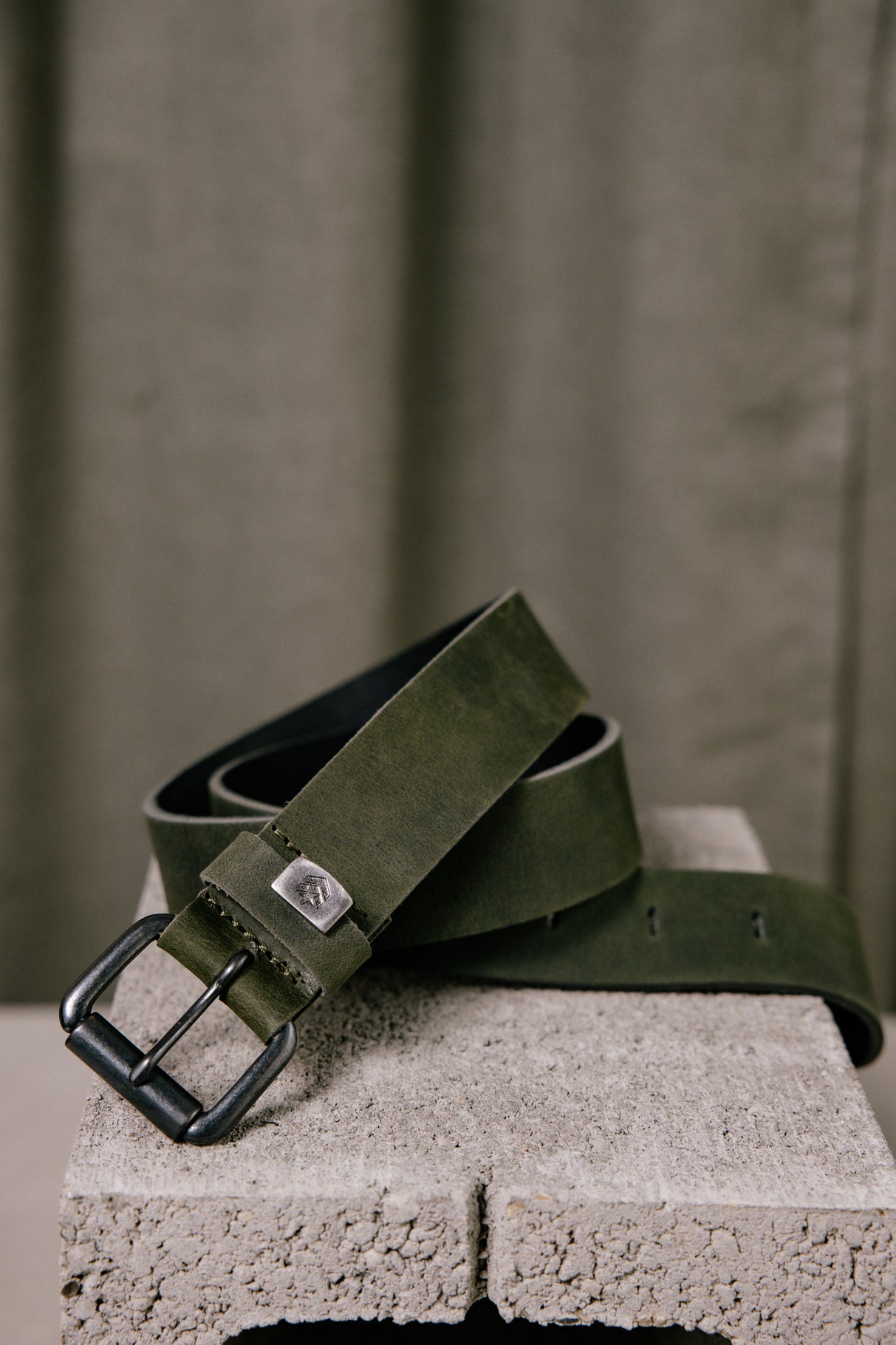

Ceinture en cuir Femme Laxene khaki | Freeman T. Porter