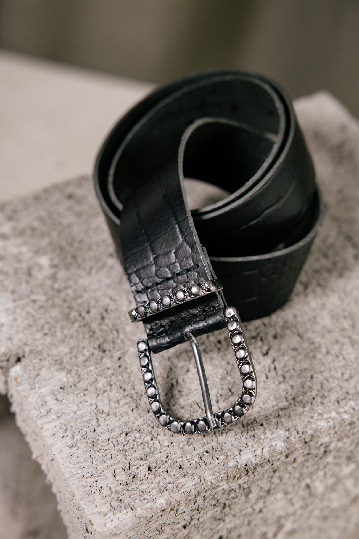 

Ceinture en cuir Femme Annita black | Freeman T. Porter