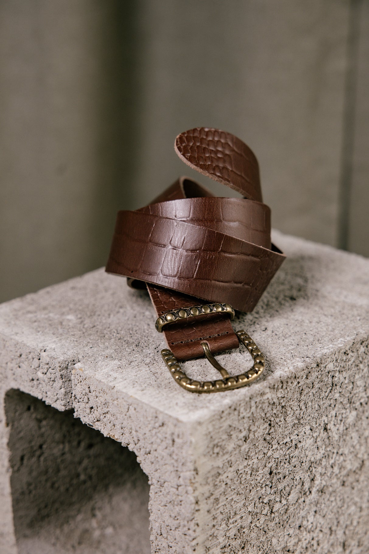 

Ceinture en cuir Femme Annita brown | Freeman T. Porter