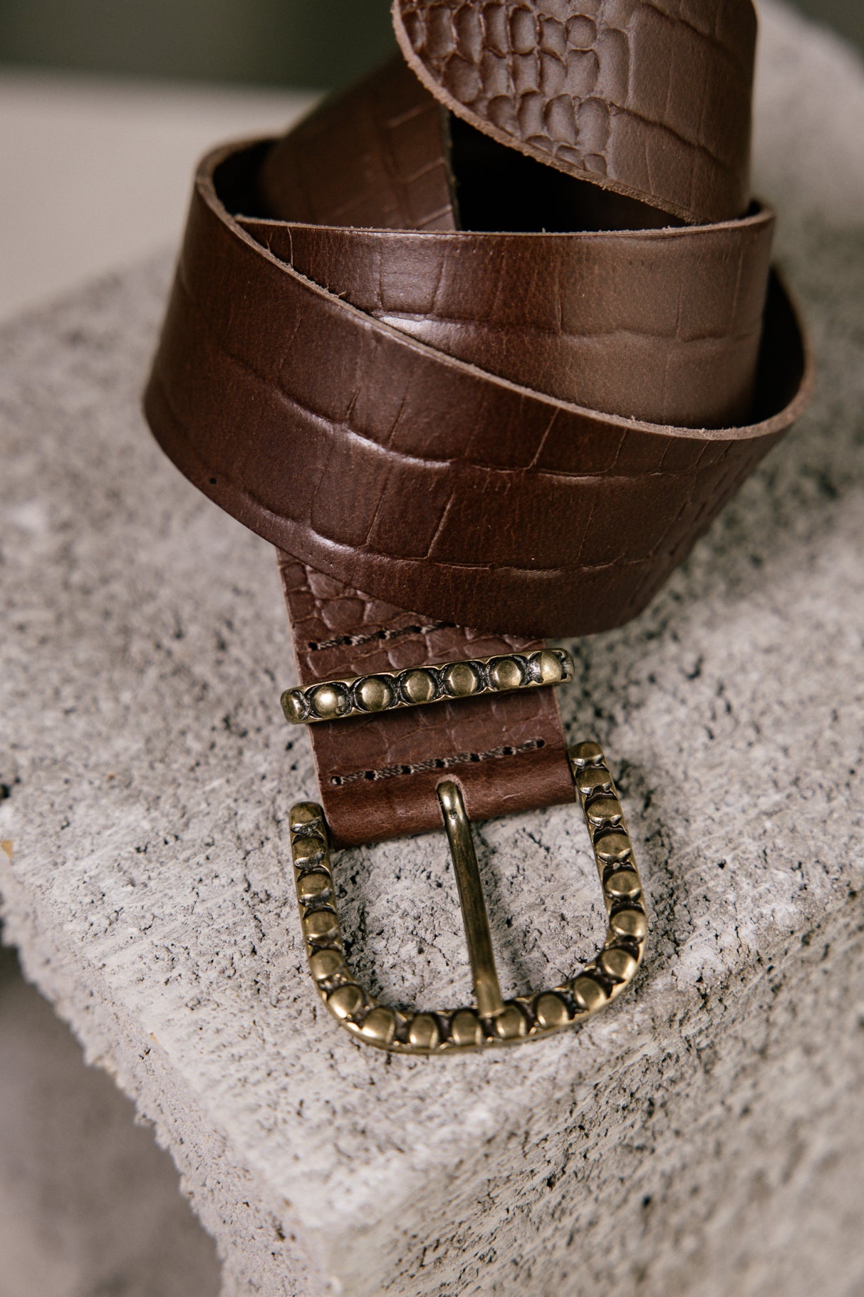 

Ceinture en cuir Femme Annita brown | Freeman T. Porter
