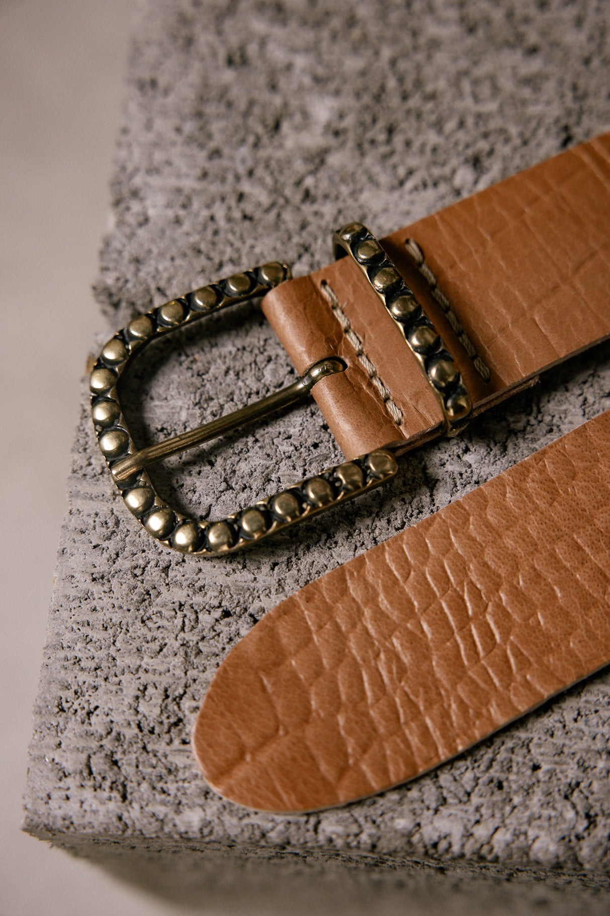 

Ceinture en cuir Femme Annita camel | Freeman T. Porter