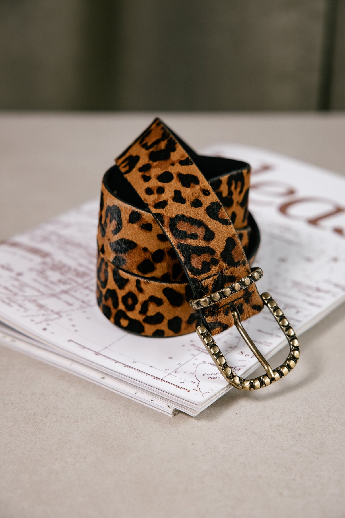

Ceinture en cuir Femme Pony leo | Freeman T. Porter