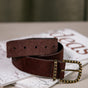 

Ceinture en cuir Femme Pony bordeaux | Freeman T. Porter