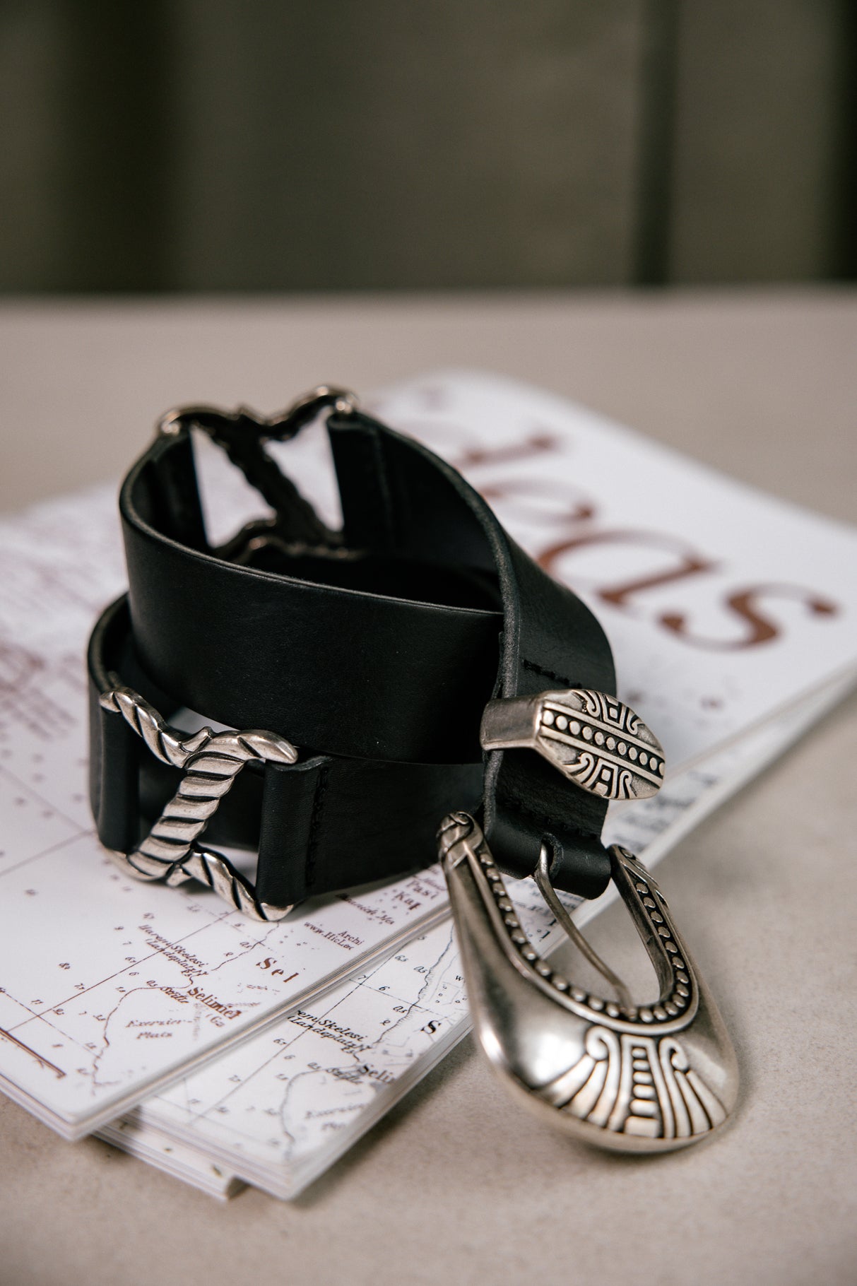   
            

Ceinture en cuir Femme Alkemi black | Freeman T. Porter
          
